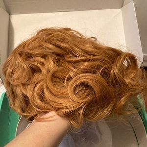 Curly 8” wig from WigsDo.com, never worn, NEW
